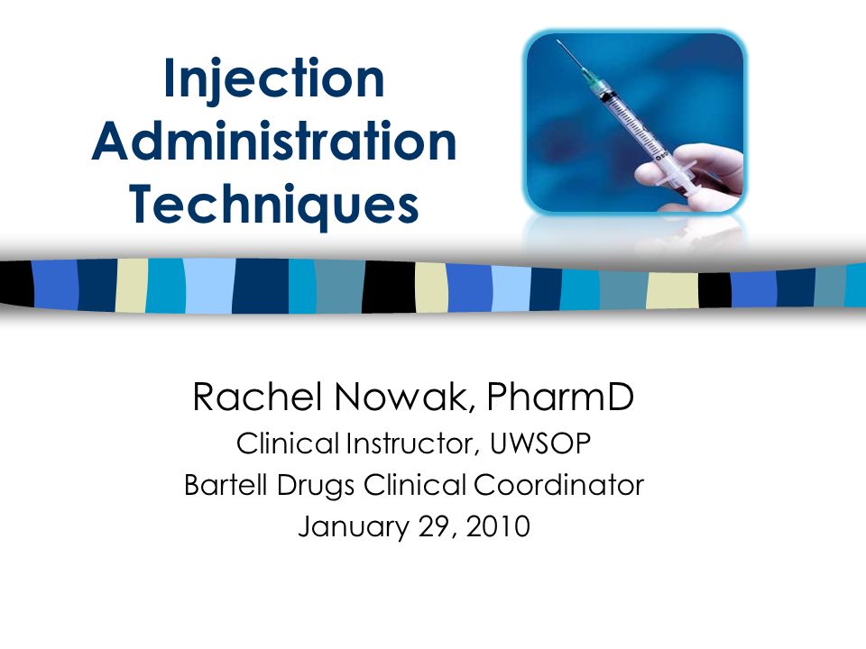 Injection administration